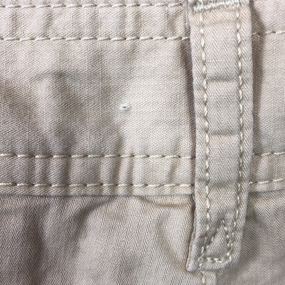 NWT Eddie Bauer Flat Front Shorts Khaki Mercer Fit 100% Cotton - Picture 5 of 10